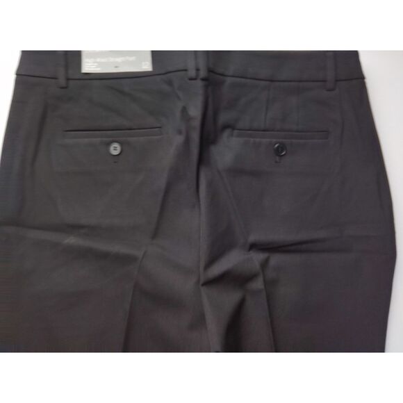 Talbots High Waist Full Length Black Straight Pants NWT Womens Size 12 - Picture 8 of 15